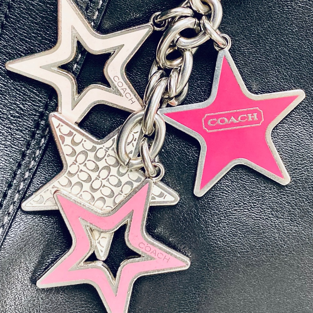 Authentic COACH Star Keychain